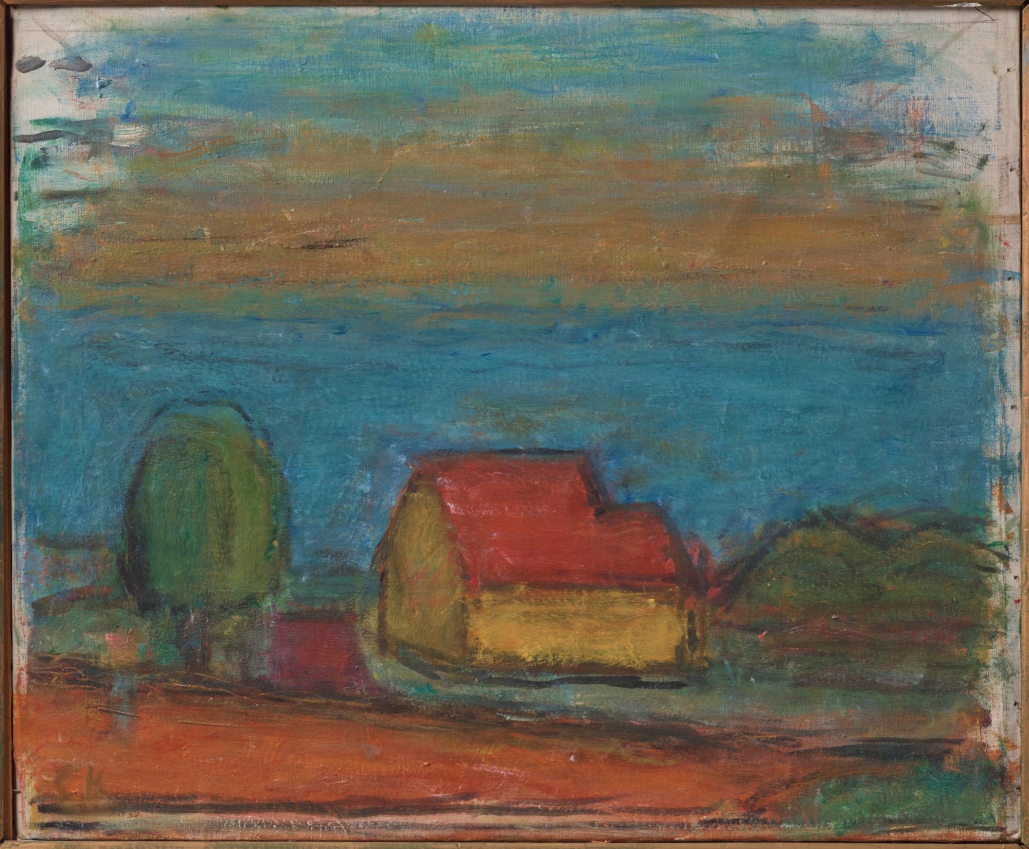 Carl Kylberg, House by the sea.