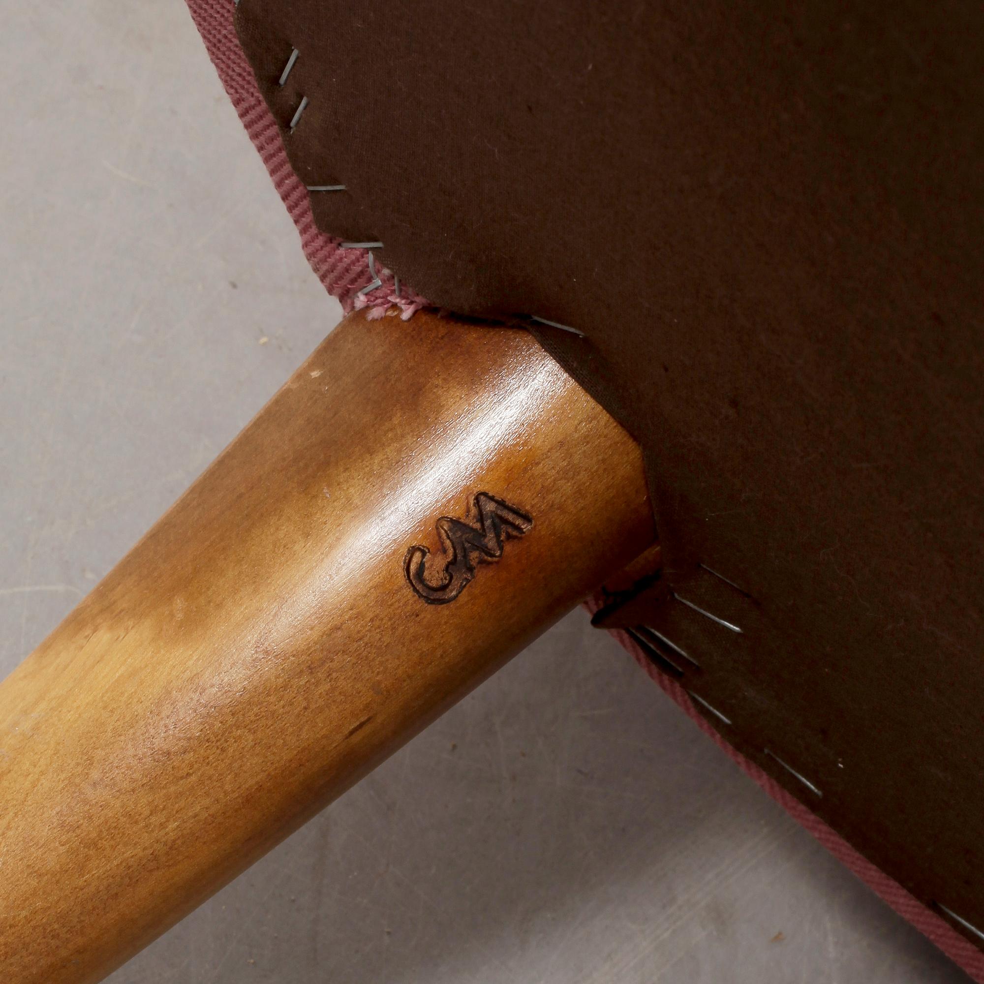 FÅTÖLJER, ett par, Carl Malmsten, enligt uppgift modell "Gävle", 1946.