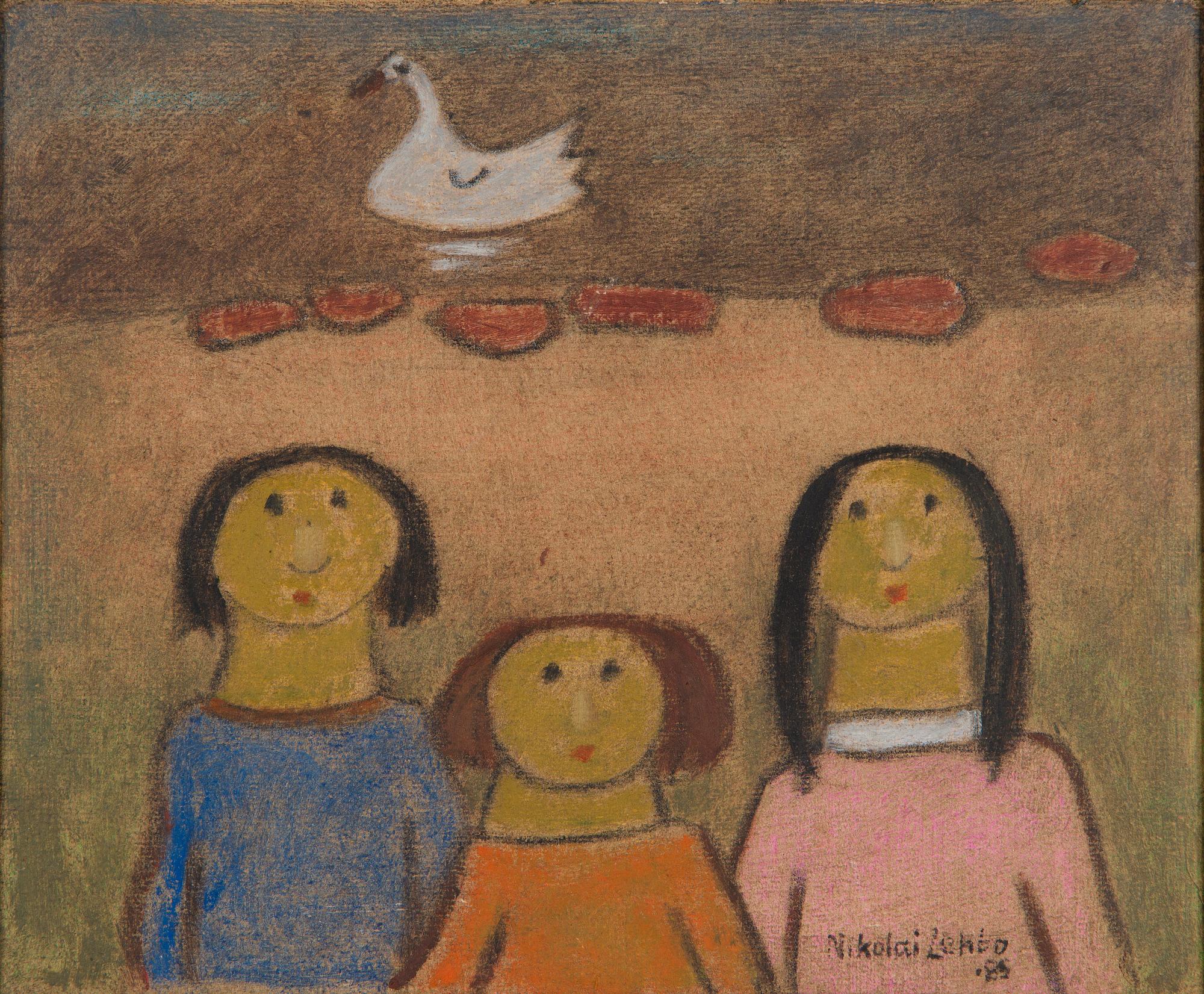 Nikolai Lehto, Kolme hahmoa ja joutsen.