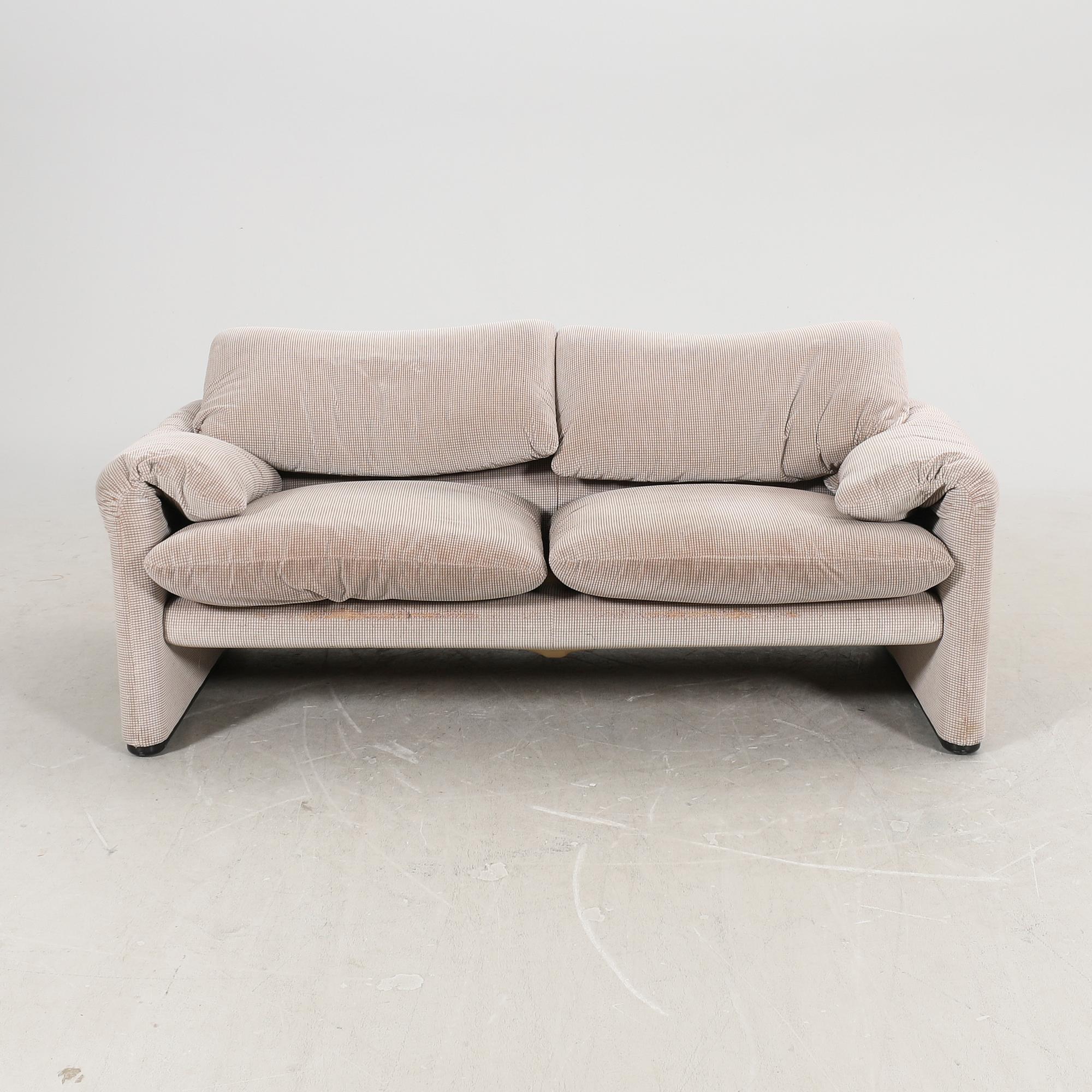 Vico Magistretti, soffa, "Maralunga", Cassina, Italien.