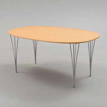 BRUNO MATHSSON & PIET HEIN, a "Superellips" table for Fritz Hansen 1991.