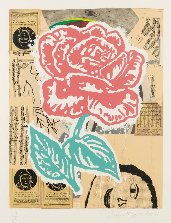 Donald Baechler, 'Flower'.