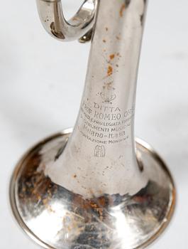 TRUMPET, försilvrad metall.