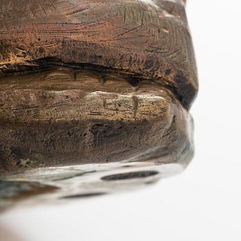 Étienne Martin, sculpture, bronze, signed, numbered 170/250, edition Artcurial.