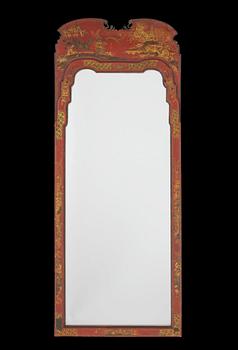 1571. A late Baroque mid 18th century mirror.