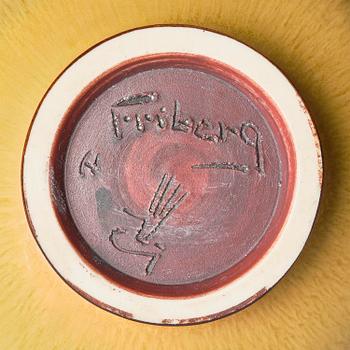 Berndt Friberg, a stoneware vase, Gustavsberg Studio, Sweden 1966.