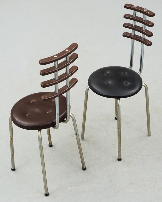 STOLAR, ett par snarlika, Lars Dahlström, 1900-talets sista kvartal.