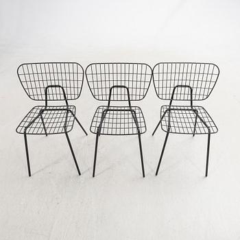Studio WM, chairs, 3 pcs, "String", for Audio Copenhagen, contemporary.