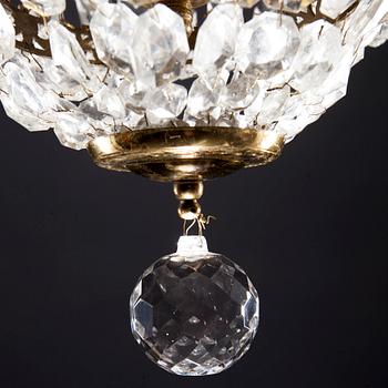 KATTOKRUUNU, Arisuo Oy, 1900-luvun loppupuoli. Korkeus 60 cm.