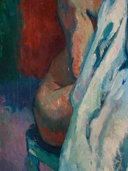 Henri Manguin, Portrait of the artist's wife Jeanne.