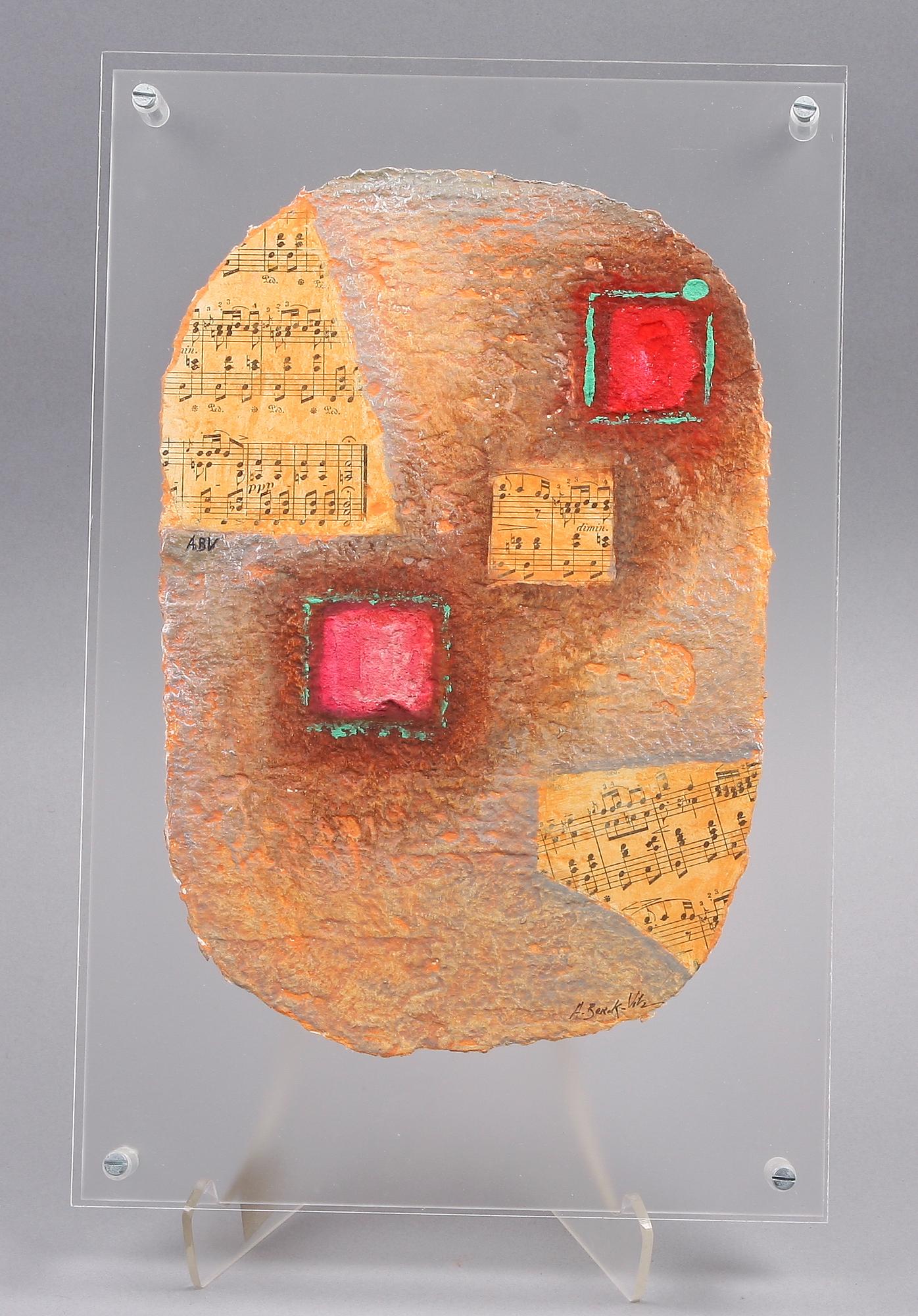 BERCK-VITZ, ALAIN, blandteknik. Sign.