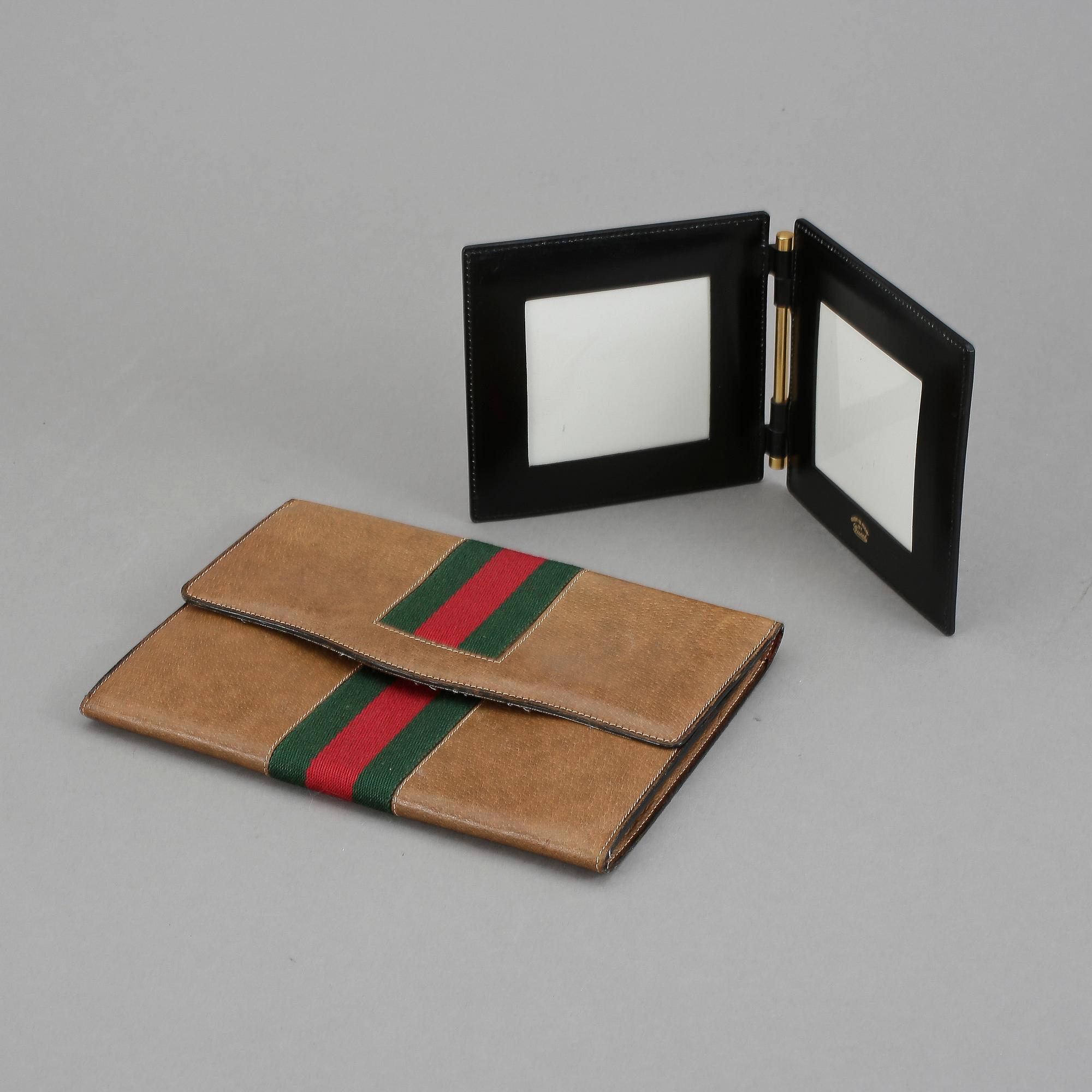 VÄSKA och FOTORAM, Gucci.