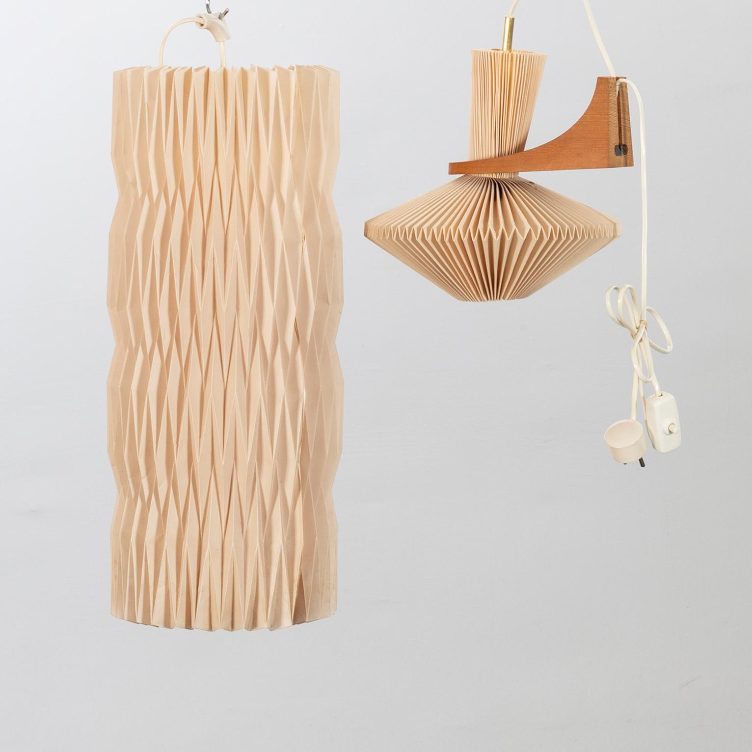 LE KLINT, VÄGG- SAMT TAKLAMPA, bland annat Vilhelm Wohlerts 1900-talets mitt.