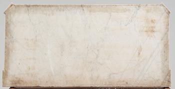 A late Gustavian writing commod by L. Almgren dated 1790.