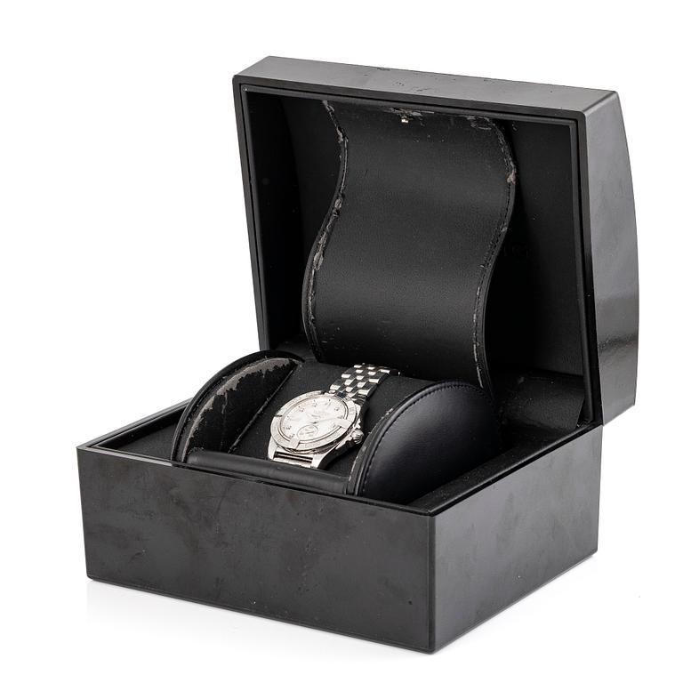 Breitling, Galactic 36, "Mother Of Pearl diamond Dial", armbandsur, 36 mm.