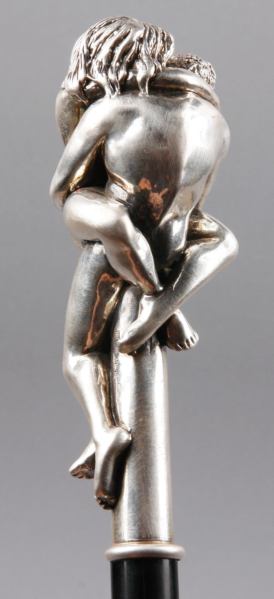 SPATSERKÄPP, silver, 1900/2000-tal.