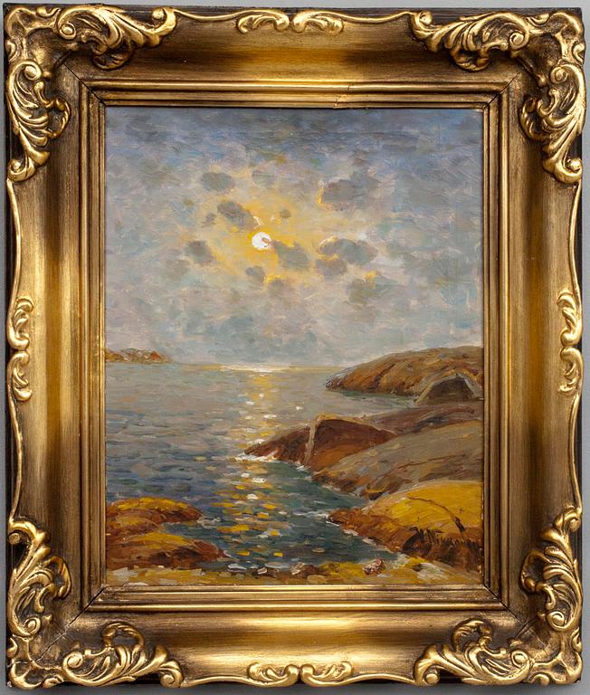 VIKTOR NIKKANEN, olja på duk, signerad.