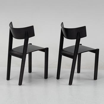 Ralf Lindberg, stolar, 7 st, "Tati", Gärsnäs, formgivna 1989.