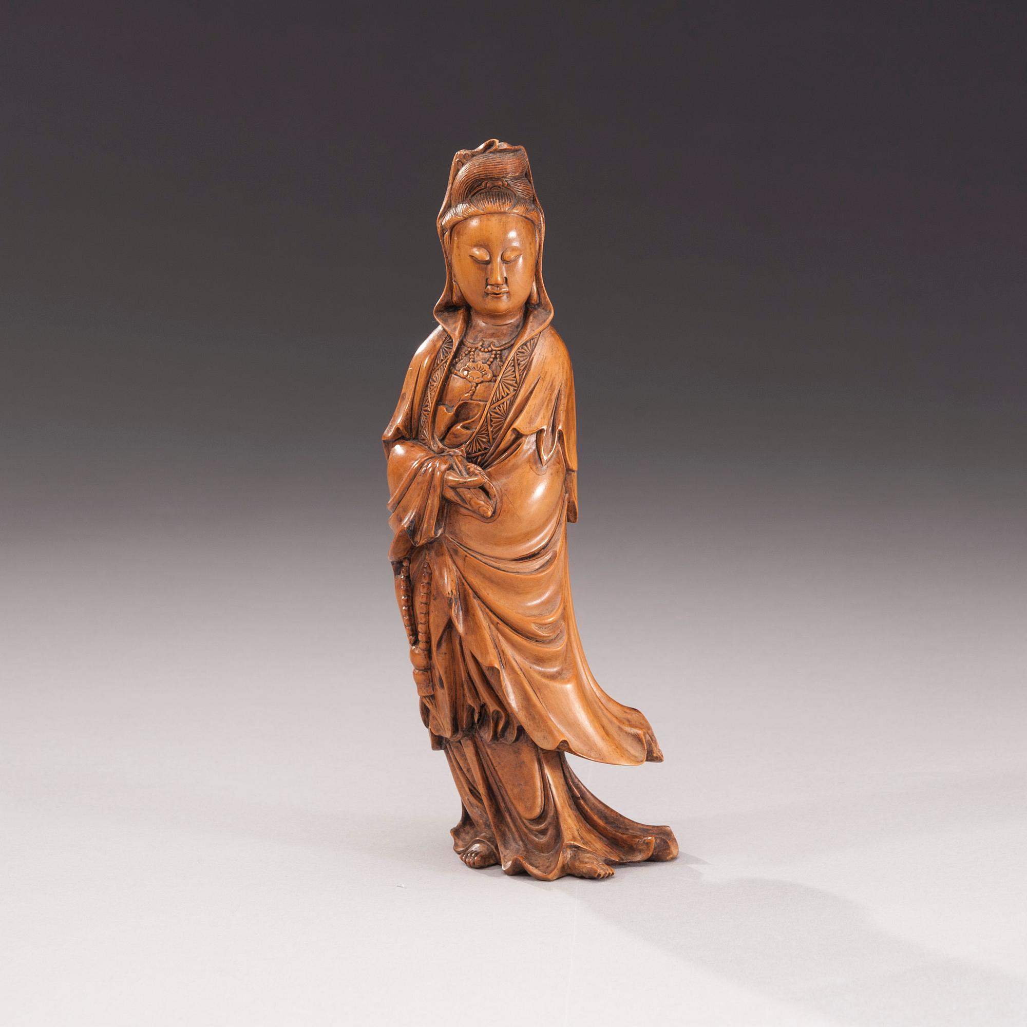GUANYIN, buxbom, Kina 1800-talets slut.