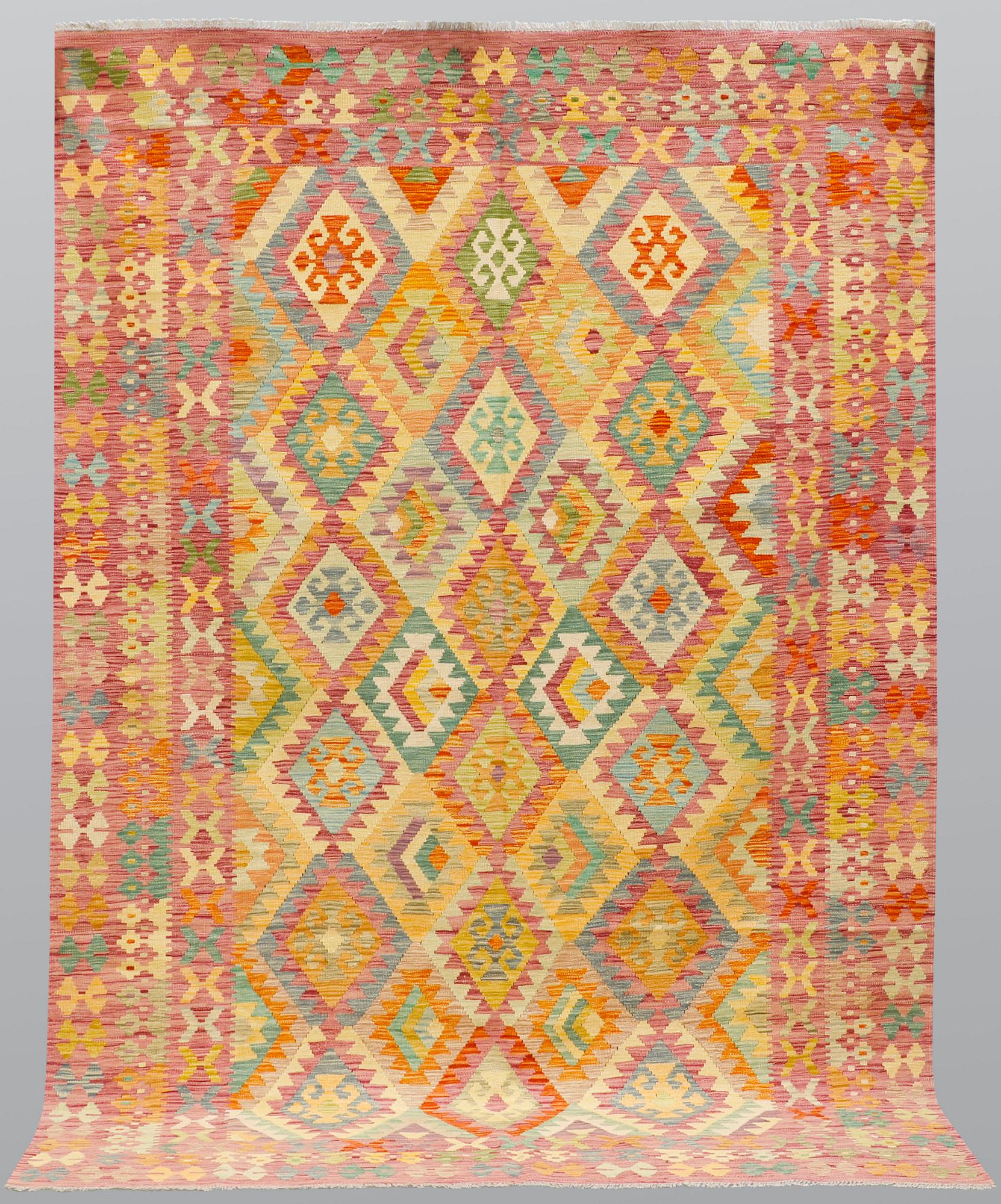 A carpet, kilim, ca 295 x 204 cm.