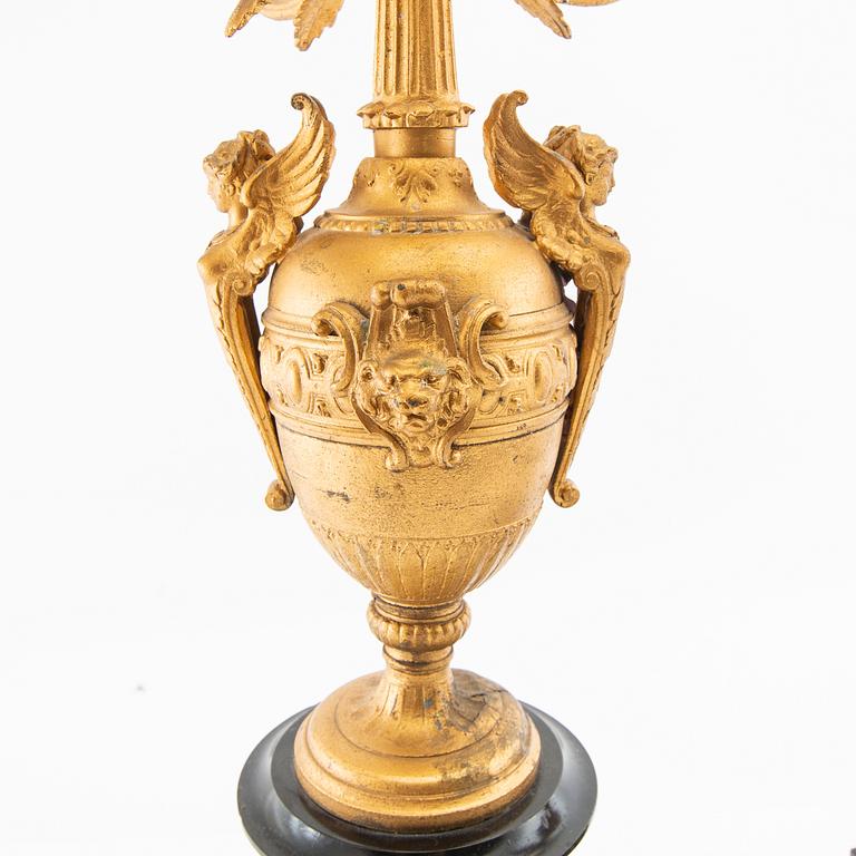 Candelabra, a pair, Neo-Renaissance, 20th century.