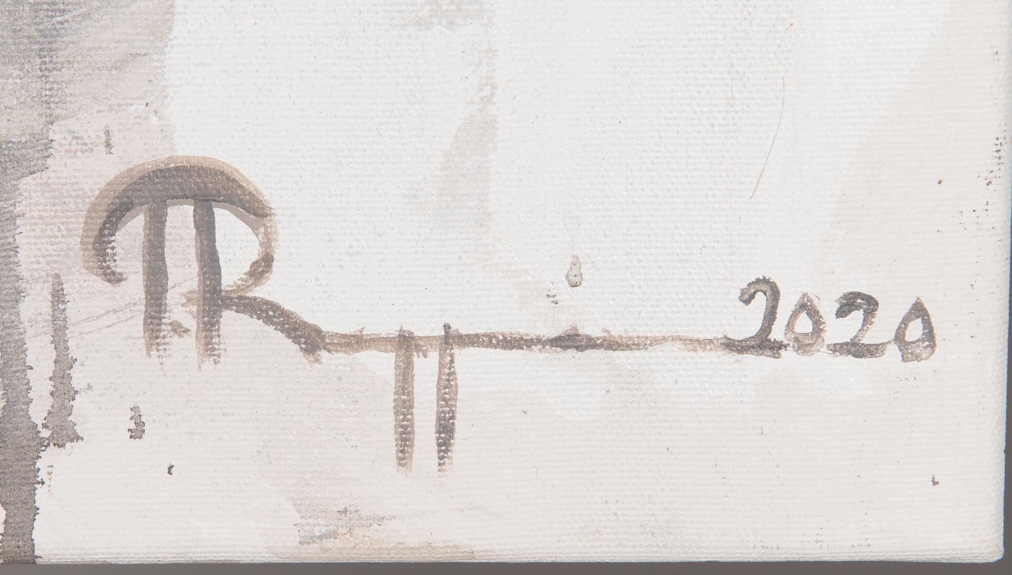 Tuula Ropponen, acrylic on canvas, a tergo signed and dated 2020.