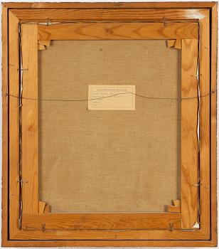 Pelle Åberg, oil on canvas signed.