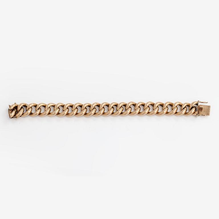 Armband, 14K guld. Kultakeskus, Tavastehus 1980.