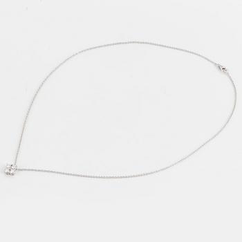 COLLIER, med briljantslipade diamanter totalt 0.49 ct.