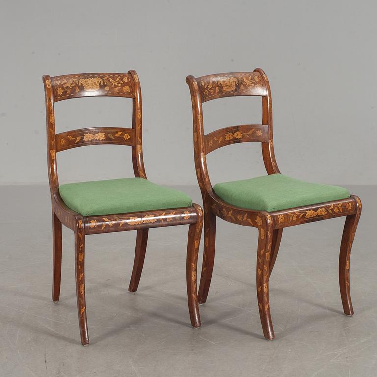STOLAR 2 st, Holland 1800-talets andra hälft.