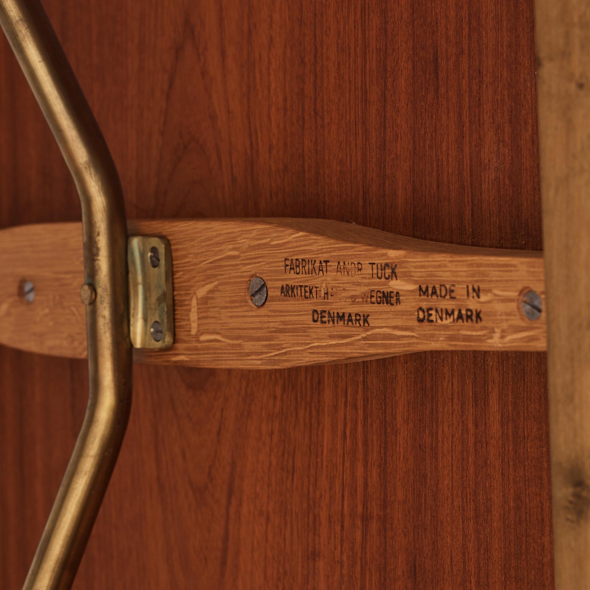 Hans J. Wegner, an 'AT-314' dinner table with flaps, Andreas Tuck, Denmark 1950-60s.