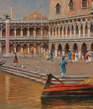 Enrico Fossati, Dogepalatset Venedig.
