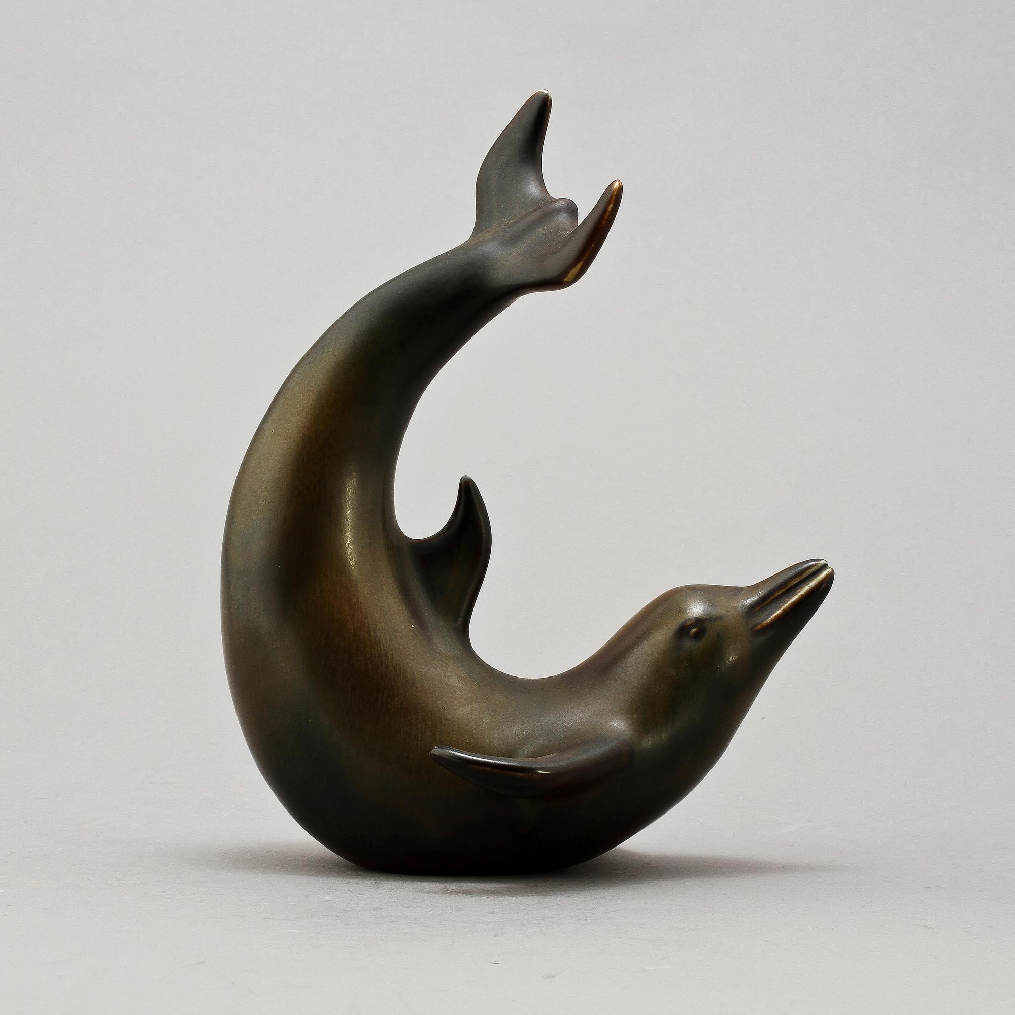 FIGURINER, 2 st, stengods, Gunnar Nylund, Rörstrand.