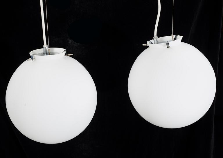 A pair of ceiling lamps "Globus pendant", Zero, designed in 2010.