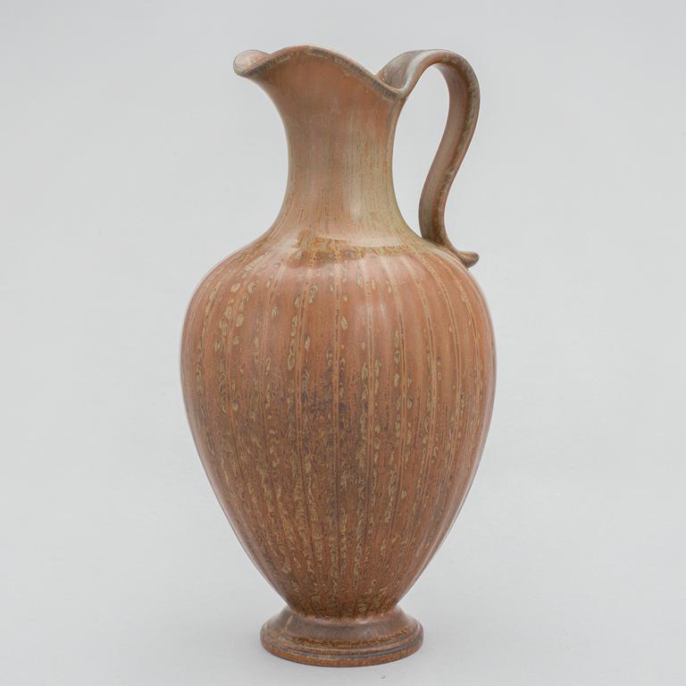 GUNNAR NYLUND, kanna, stengods, Rörstrand, signerad.