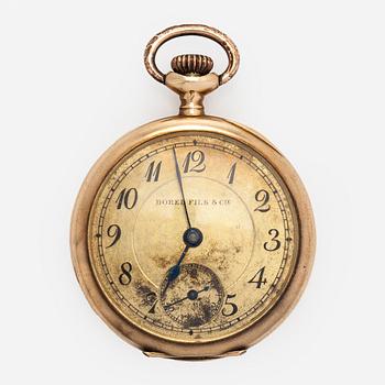 Borel Fils & Cie, taskukello/kaulakello, 33,5 mm.