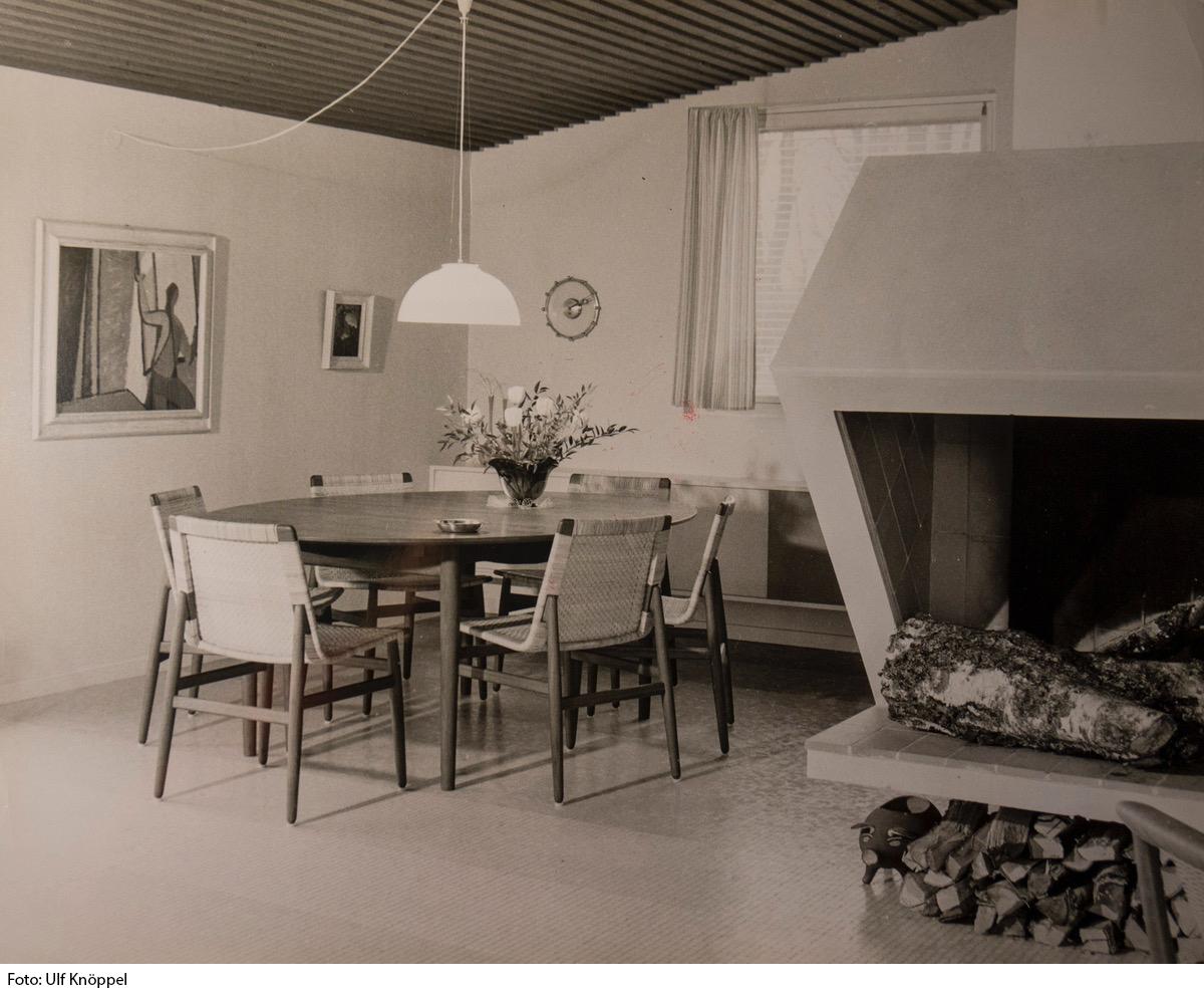 Jørgen Høj, 8 stolar, Thorald Madsen Snedkeri, Danmark 1950-tal.