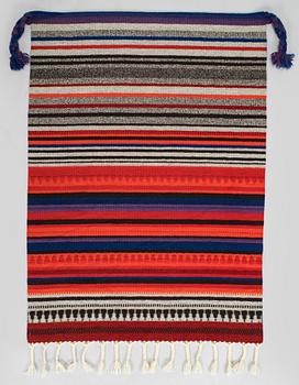Elsa Montell-Saanio, a Raanu textile  'Magic spell' from Lapland. Ca 124 x 87 cm.