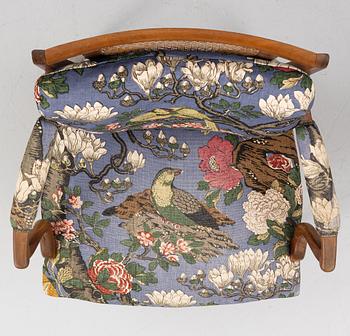 Josef Frank, a model 969 armchair, Firma Svenskt Tenn, Sweden.