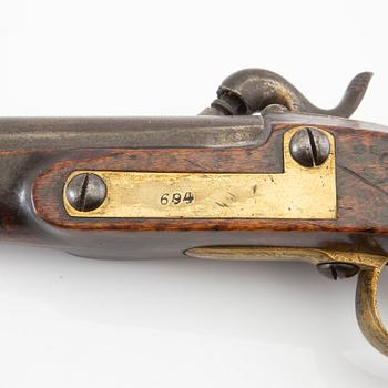 Percussion pistol, Swedish m/1820-57(59).