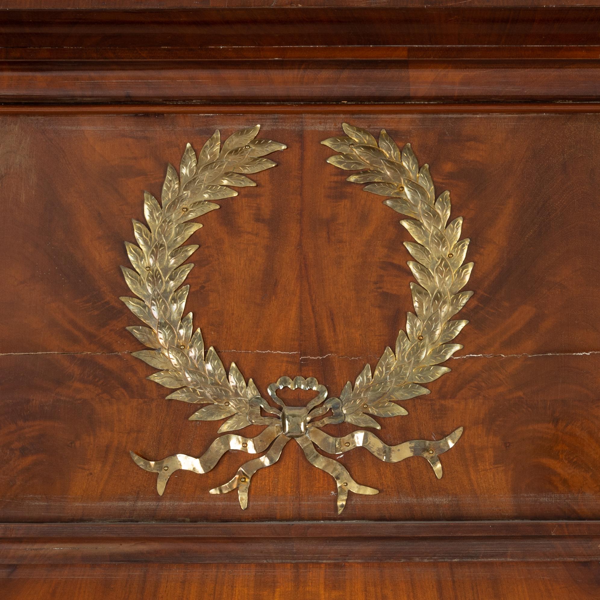 An Empire style mirrot, late 19th Century.