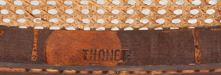 KARMSTOL och STOLAR, 3 st, bl a Thonet, 1900-tal.