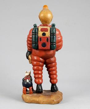 TRÄFIGUR, Tintin, 1900-talets andra hälft.