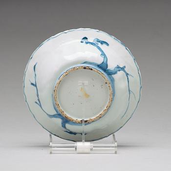 A set of ten blue and white dishes, Ming dynasty, Wanli (1572-1623).