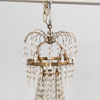Chandelier, Gustavian style, 20th century.
