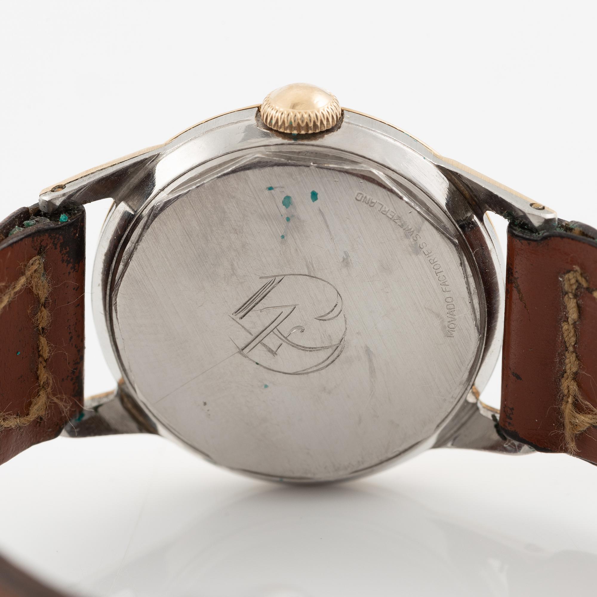 Movado, Sport, "François Borgel Case", wristwatch, 29 mm.