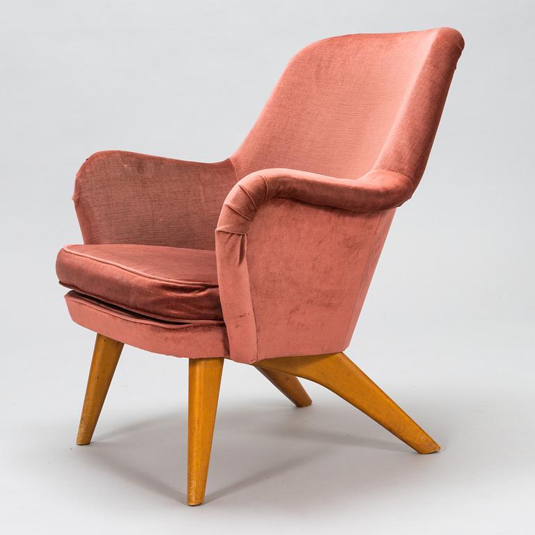 Carl Gustaf Hiort af Ornäs, 1950s 'Pedro' armchair for Puunveisto Oy - Wood work Ltd.
