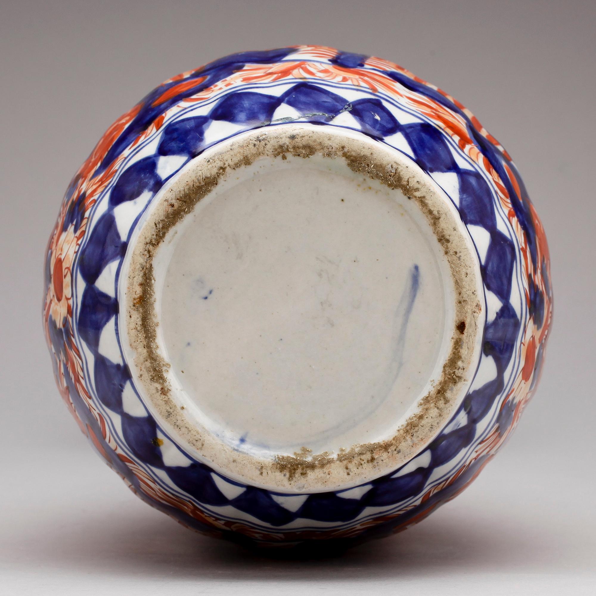 VAS, porslin, Imari, Japan, Meiji (1868-1912).