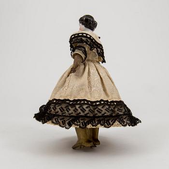 MARTIN & RUNYON, Autoperipatetikos walking doll, USA, 1860-tal.