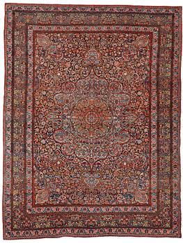 Matto, semi-antique Tehran/Semnan, ca  247 x 189 cm.